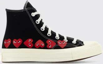 Converse Chuck 70 High-Top Canvas Sneakers with Logo Print