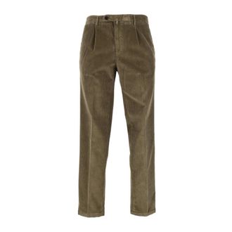 BRIGLIA 1949 Uomo, Pantaloni, Verde, S, new