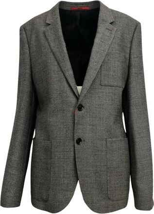 HUGO BOSS Uomo, Giacche, Grigio, M, new