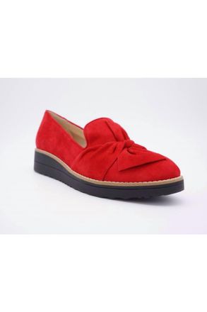 Django & Juliette Womens Oclem Shoe In Red Suede