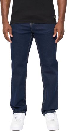 Crosshatch Heren Detendu Relaxed Fit Jeans (Rauwe was)