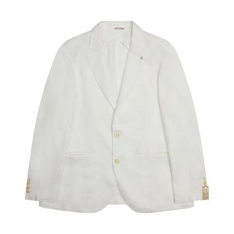 AT.P. CO Blazers, male, White, Size: S Roger Jacket