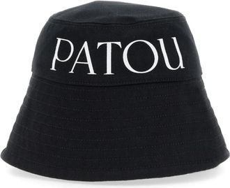 Patou Ac 027 Bucket Hat - Dames - Hoeden - Zwart - M - Katoen - Accessoires