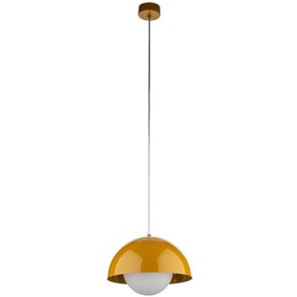 Luminosa Light Designs TK Bono L&aacute;mpara de techo colgante delgada Ochra 1xE27