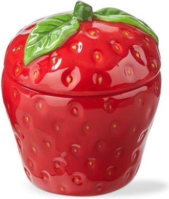 Tag Strawberry Trinket Dish Red Multi Earthenware Summer at Nordstrom