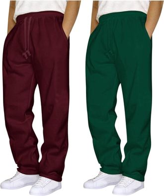 Generic Mens Cargo Joggers Loungewear Men Mens Cords Trousers Tracksuit Bottoms Men Gym Men Extra Long Joggers for Tall Men Mens Elasticated Waist Trousers Bl