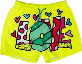 MC2 Saint Barth Uomo, Costumi da bagno, Giallo, M, new