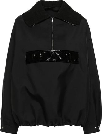 Gucci Techno Gabardine Caban - Dames - Zomerjassen - Zwart - S - Jassen