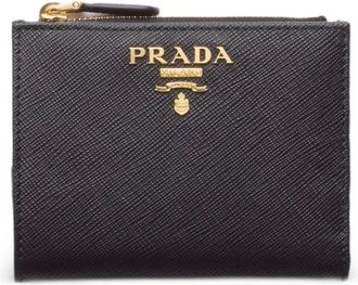 Prada Portafoglio piccolo in pelle - Nero