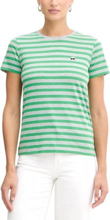 Karl Lagerfeld Tops > T-shirts - Dames - T-shirts - Veelkleurig - M - Tops
