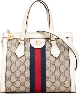 Gucci Borsa a tracolla Ophidia in tessuto GG Supreme 2016-2025 - Marrone