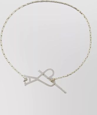 Ami brass chain bracelet