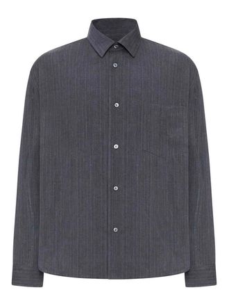 Lardini Striped Linen Shirt