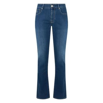 Moorer Pavel Jeans - Dames - Bootcut Jeans - Blauw - W30 - Katoen - Jeans