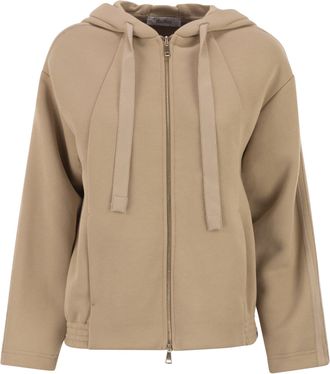 Max Mara Omelia Cotton Hooded Sweatshirt