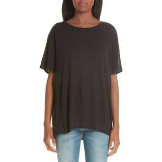 R13 Boy Cotton & Cashmere Tee in Black at Nordstrom Rack, Size X-Small