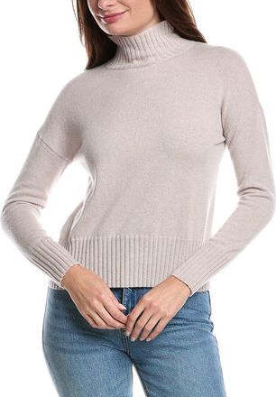 Forté Cashmere Funnel Neck Cashmere Sweater