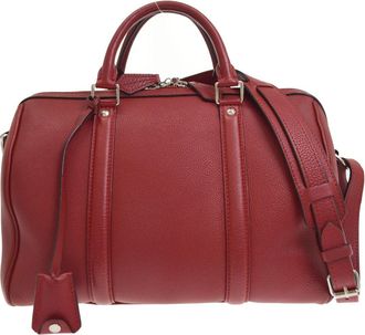 Louis Vuitton Sofia Coppola Sc Leather Red Leather Handbag (Pre-Owned)