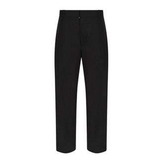 Dsquared2 Pantaloni in Lana a Gamba Dritta - - Trousers - Uomo - Grigio - 2XL