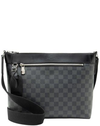 Louis Vuitton Black Damier Graphite Mick Pm Nm (Authentic Pre-Loved)