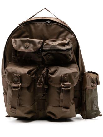 Porter-Yoshida & Co. Zaino con tasche - Marrone
