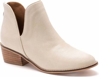 Corkys Footwear Womens Vanish Bootie In Ivory