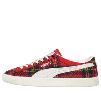 Puma x Harris Tweed Suede Vintage Tartan Red 393219-01