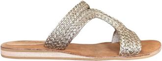 Silent D Womens Jackie Sandals In Pale Gold