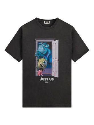 Kith x Pixar T-shirt Monsters Inc. Just Us - Nero