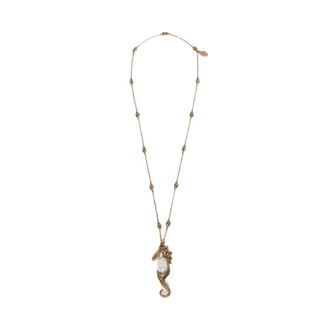 Max Mara Necklaces, female, Yellow, Size: ONE SIZE Wkagiorno Necklace