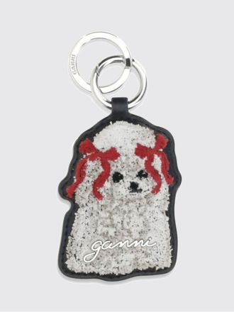 Ganni Key Chain GANNI Woman color Black