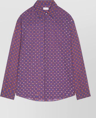 Dries Van Noten relaxed fit shirt long sleeves embroidery