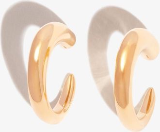 Khiry Gold Vermeil Tiny Khartoum Nude Hoop Earrings - Womens - 18kt Gold Vermeil