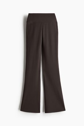 H&M Ausgestellte Sportleggings mit DryMove - Braun