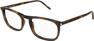 Saint Laurent SL670002 Square Full Rim Eyeglasses - Brown