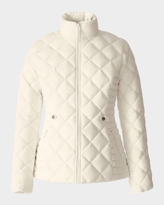 Mackage Vik Diamond-Quilted Short Down Jacket