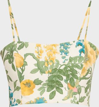 Cara Cara Greenfield Floral Belted Maxi Skirt
