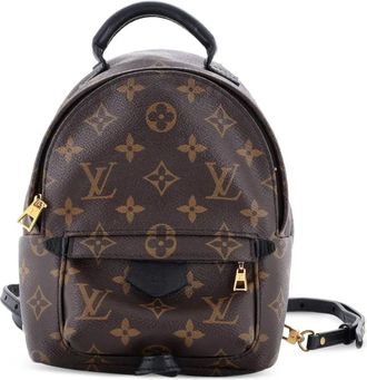 Louis Vuitton Palm Springs Monogram Canvas Mini backpack - Marrone