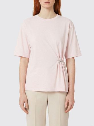 Twinset T-shirts in cotone drappeggiata Twinset
