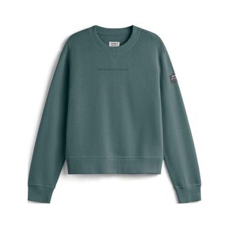 Ecoalf Groene Statement Sweater - Dames - Sweatshirts - Groen - XS - Hoodies & sweatvesten