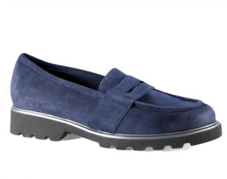 Ara Womens Harleigh Penny Loafers In Ocean Brush