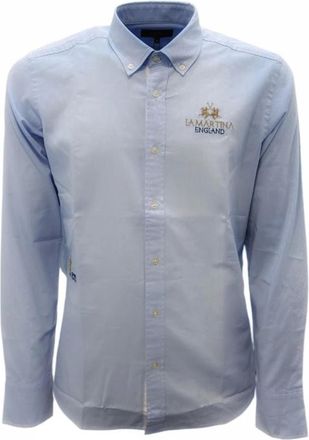 La Martina Hombre, Camisas, Azul, Talla: S