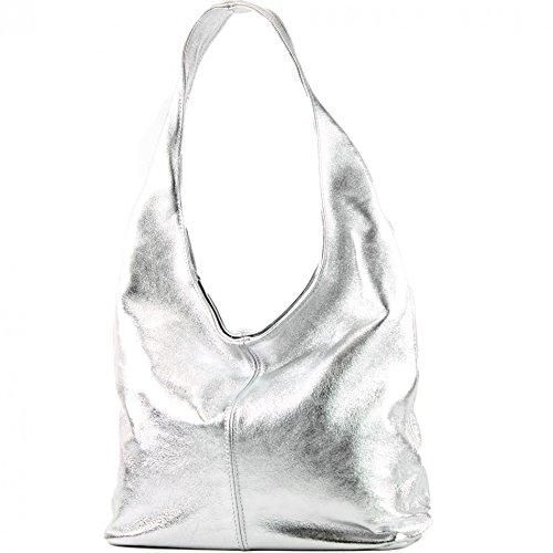 Sac bandoulière en cuir italien T150 suède, Couleur