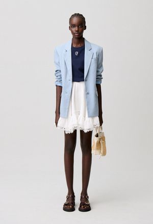 Claudie Pierlot Jupe courte dentelle