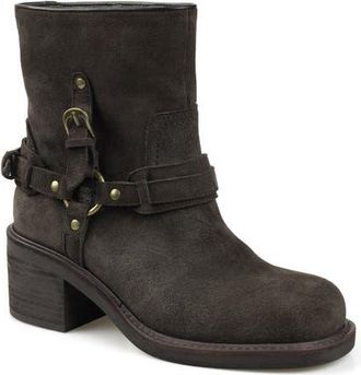 Candie's Fridda Moto Bootie in Brown at Nordstrom, Size 11