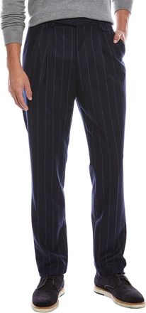 Brunello Cucinelli Pleated Leisure Fit Wool Pant