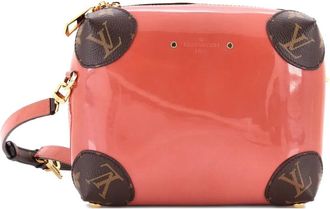 Louis Vuitton Venice Handbag Vernis with Monogram Canvas crossbody bag - Bruin