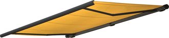 Hhg Nunca Usado] Funda De Recambio Para Toldo T123, Cofre Completo Funda De Recambio Protecci&oacute;n Solar 4,5x3m, Poli&eacute;ster Amarillo