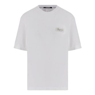 Jacquemus Hombre, Camisetas, Blanco, Talla: XS