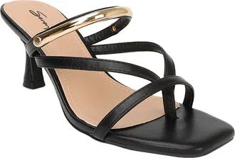 Seven 7 Cressa Sandal in Black at Nordstrom Rack, Size 7.5